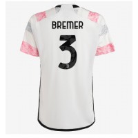 Juventus Gleison Bremer #3 Bortedrakt 2023-24 Kortermet